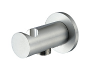 Treemme 22mm Шланговое подключение с держателем для душа, цвет: нержавеющая сталь ITRTGA131IS