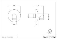 Treemme Bamboo Шланговое подключение, цвет: chrome IT0453CCZZZZ