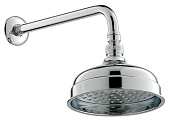 Treemme Showers Classic Верхний душ 15 см, 1 вид струи, кронштейн настенный 29,2 см, цвет: chrome IT0499CCZZZZ