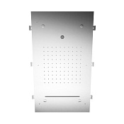 Treemme Showers Inox Потолочный душ встр. 70x40см, 4 вид струи, функ. тумана, цвет:нержавеющая сталь ITRTBR386IS