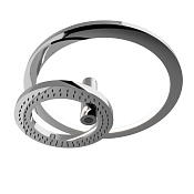 Treemme Shower Потолочный душ 50 см, 2 вида струи, LED подсветка, цвет: chrome IT9B91CCZZLD