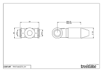 Treemme Shower Встраиваемая часть запорного вентиля на 1 потребитель RWIT4440ZZ72