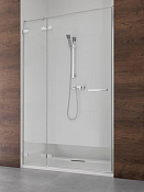 Radaway Euphoria DWJ Фронтальная стенка, прозрачная 8 мм, Easy Clean 44,3х200h см, цвет: хром глянец 383217-01R