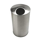 Nofer Ведро для мусора с крышкой напольное, 50 литров, цвет: нержавеющая сталь брашированная 14071.50.S