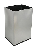 Nofer Ведро для мусора без крышки напольное, 65 литров, цвет: нержавеющая сталь 14075.65.SC.B