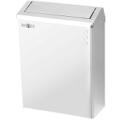 Nofer Ведро для мусора с крышкой подвесное, 23 литра, цвет: белый 14079.W