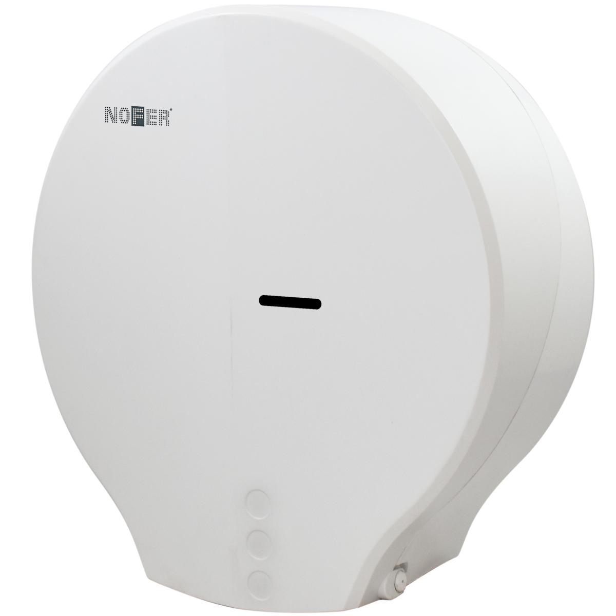 Nofer Держатель туалетной бумаги для общественных мест, подвесной, цвет: белый 05047.W