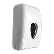 Nofer Держатель туалетной бумаги для общественных мест, подвесной, цвет: белый 05118.W