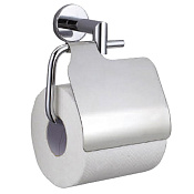 Nofer Line Держатель туалетной бумаги с крышкой, подвесной, цвет: хром 16500.B