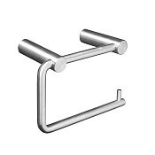 Nofer Roma Держатель туалетной бумаги открытый, подвесной, цвет: нержавеющая сталь 16805.S