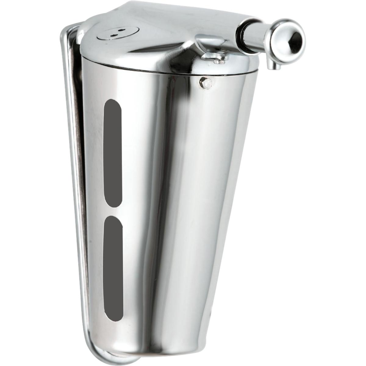 Nofer Дозатор для жидкого мыла, подвесной, цвет: хром 03003.B