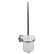 Nofer Hotel Ершик для унитаза подвесной со стеклянной колбой, цвет: хром 16418.B
