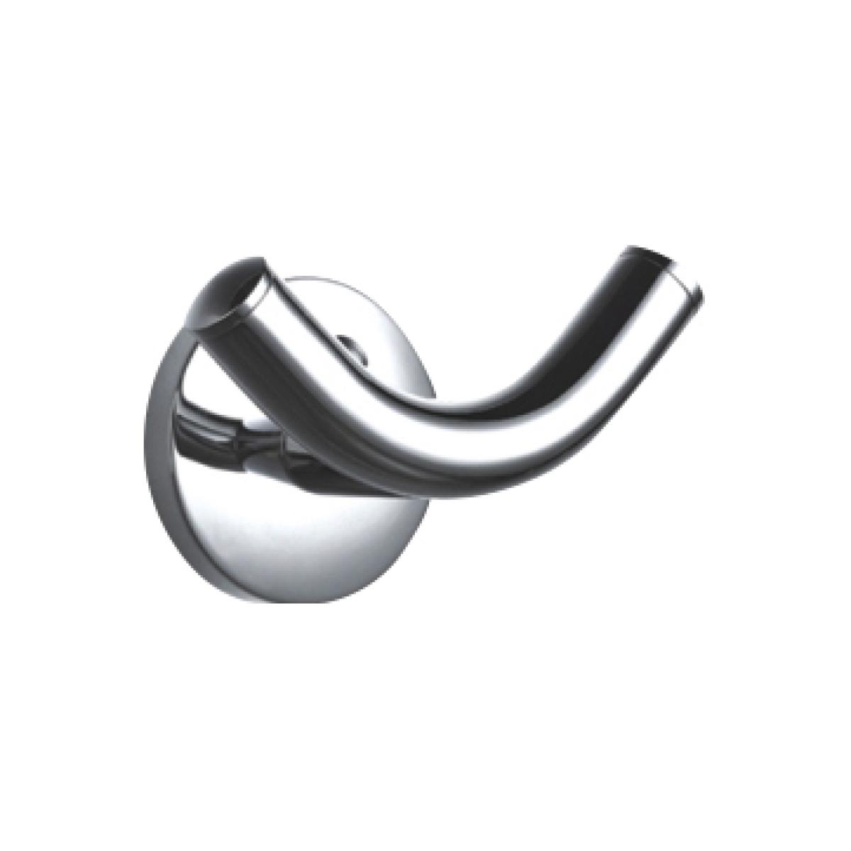 Nofer Monaco Крючок для полотенец двойной, подвесной, цвет: хром 16373.B