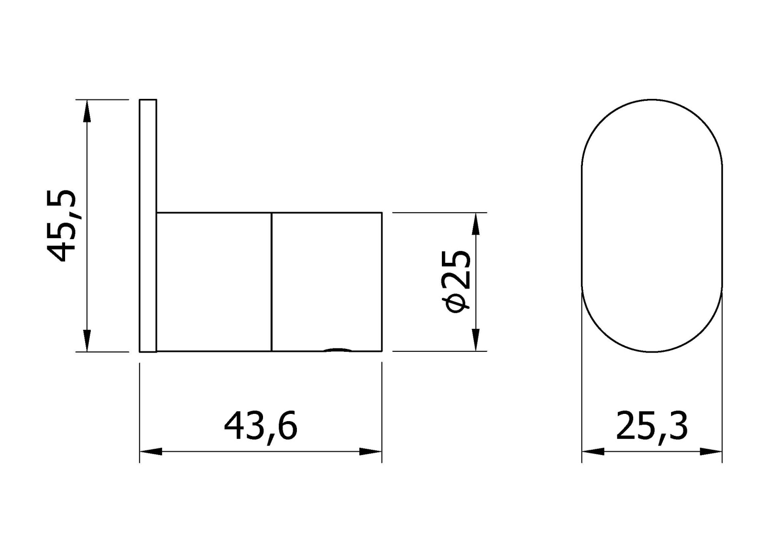 Nofer Verona Крючок для полотенец, подвесной, цвет: золото брашированное 16871.G