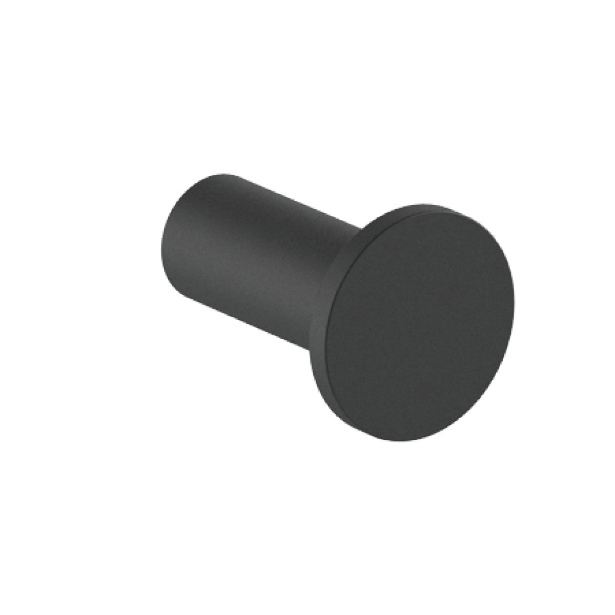 Nofer Verona Крючок для полотенец, подвесной, цвет: черный матовый 16873.N