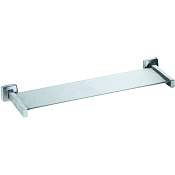 Nofer Classic Полка стеклянная 52x16,1 см, подвесная, стекло матовое, цвет: хром 09048.B