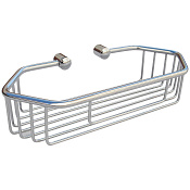 Nofer Полка-корзинка подвесная 30 см, цвет: хром 09057.B