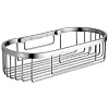 Nofer Полка-корзинка подвесная 25 см, цвет: нержавеющая сталь брашированная 09064.S