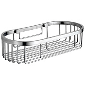 Nofer Полка-корзинка подвесная 25 см, цвет: нержавеющая сталь брашированная 09064.S