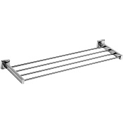 Nofer Classic Полка для полотенец 65x21 см, подвесная, цвет: хром 09034.B