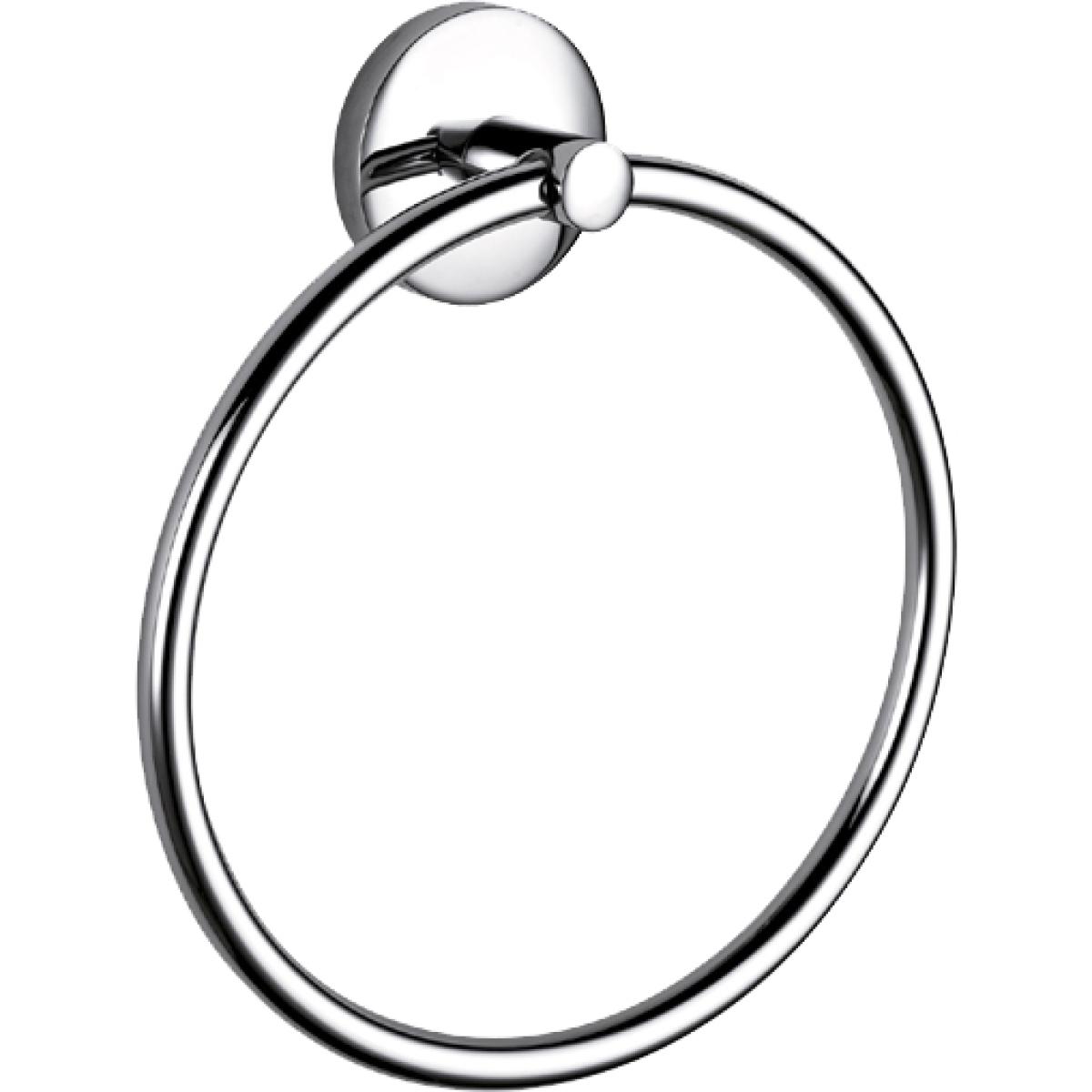 Nofer Monaco Полотенцедержатель 18 см, подвесной, цвет: хром 16377.B