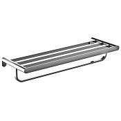 Nofer Verona Полка для полотенец 60x20,3 см, подвесная, цвет: хром 16843.B