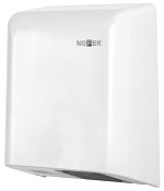 Nofer Big flow Сушилка для рук сенсорная, подвесная, 25,3x15,2x32,3h см, цвет: белый 01461.W