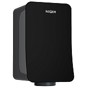 Nofer Fusion Сушилка для рук сенсорная, подвесная, 16,4x17,7x27,7h см, цвет: черный матовый 01871.N