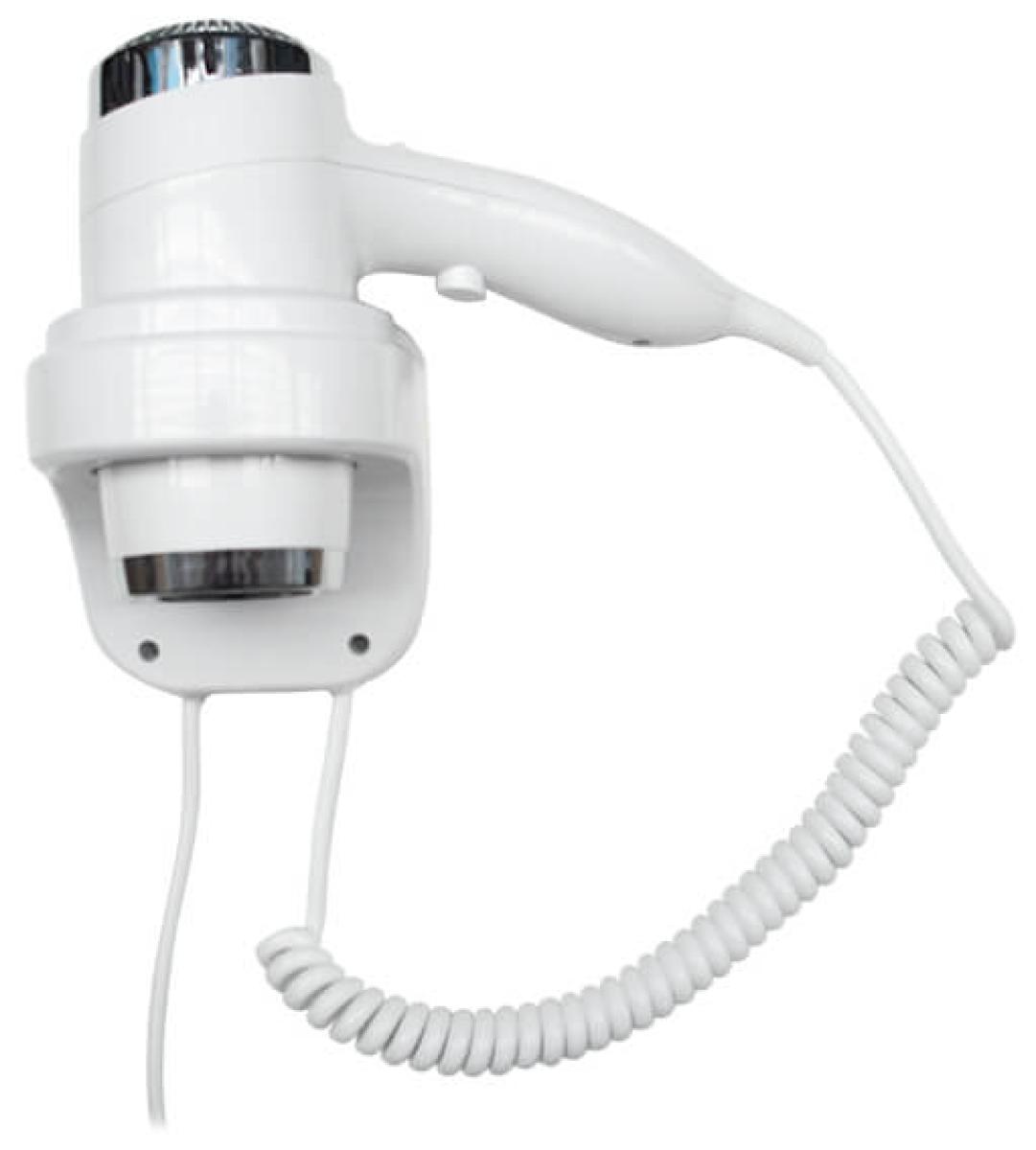 Nofer Hotel Line Фен с держателем, цвет: белый 02011.W