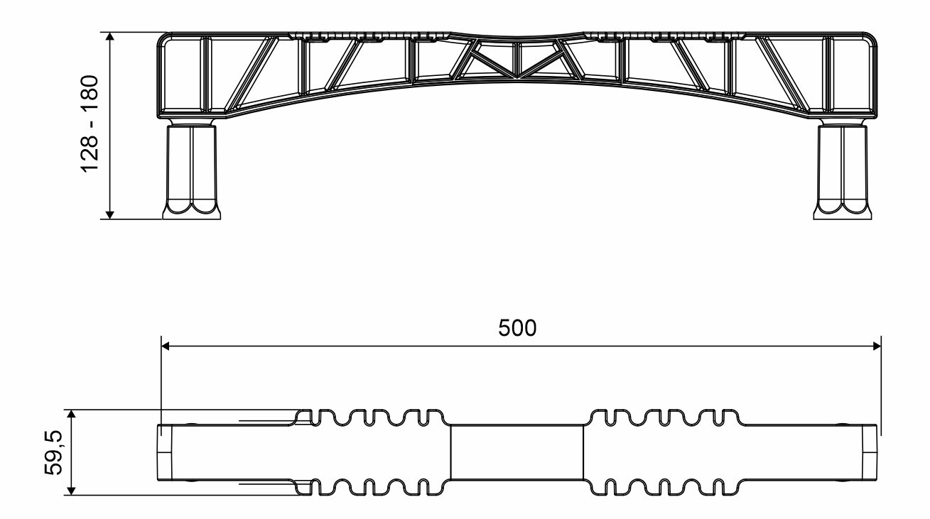 Excellent Ножки для ванны NWT-50