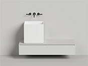 Salini Armonia Square 03 S-Sense Раковина чаша 45х45х45h см, без перелива, цвет: RAL глянцевый 130513GF