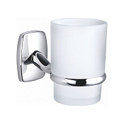 Wonzon & Woghand Porto Стакан подвесной, стеклянный, цвет: хром глянцевый WW-1101