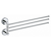 Wonzon & Woghand Easy Полотенцедержатель 40 см, подвесной, цвет: хром глянцевый WW-8141