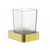 Wonzon & Woghand Lotte Стакан подвесной, стеклянный, цвет: брашированное золото WW-8321-BG