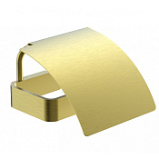 Wonzon & Woghand Lotte Держатель туалетной бумаги, закрытый, подвесной, цвет: брашированное золото WW-8326-BG