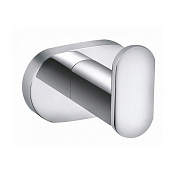 Wonzon & Woghand First Крючок для ванной, одинарный, подвесной, цвет: хром глянцевый WW-8415