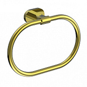 Wonzon & Woghand First Полотенцедержатель 21 см, подвесной, цвет: золото глянцевое WW-8423-LG