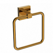 Wonzon & Woghand Polo Полотенцедержатель 16,5 см, подвесной, цвет: темное золото WW-8913-DG