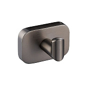 Wonzon & Woghand Graffity Крючок для ванной, одинарный, подвесной, цвет: темный графит WW-9315