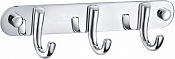 Wonzon & Woghand Вешалка для ванной, 3 крючка, цвет: хром глянцевый WW-9384-3