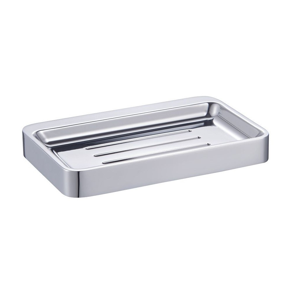 Wonzon & Woghand Мыльница монолитная, подвесная, цвет: хром глянцевый WW-9524