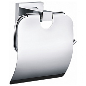 Wonzon & Woghand Flat Держатель туалетной бумаги, закрытый, подвесной, цвет: хром глянцевый WW-9726