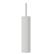 Wonzon & Woghand Ершик для унитаза подвесной с колбой из нержавеющей стали, цвет: белый матовый WW-V4601-MW