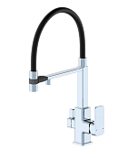 Wonzon & Woghand Смеситель для кухни с гибким изливом и каналом для фильт. воды, цвет: хром глянец WW-88458012-CR