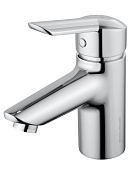 Wonzon & Woghand Baroque Смеситель для раковины, излив 10,6 см, цвет: хром глянцевый WW-191101-CR