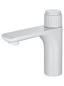 Wonzon & Woghand Click Смеситель для раковины, излив 12,31 см, цвет: белый матовый WW-A40412-MW