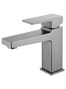 Wonzon & Woghand Cube 2.0 Смеситель для раковины, излив 13 см, цвет: темный графит WW-88018068-BGM