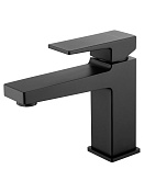 Wonzon & Woghand Cube 2.0 Смеситель для раковины, излив 13 см, цвет: черный матовый WW-88018068-MB