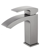 Wonzon & Woghand Fit Смеситель для раковины, излив 13 см, цвет: темный графит WW-88139009-BGM