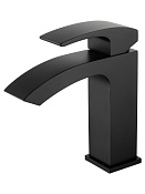 Wonzon & Woghand Fit Смеситель для раковины, излив 13 см, цвет: черный матовый WW-88139009-MB